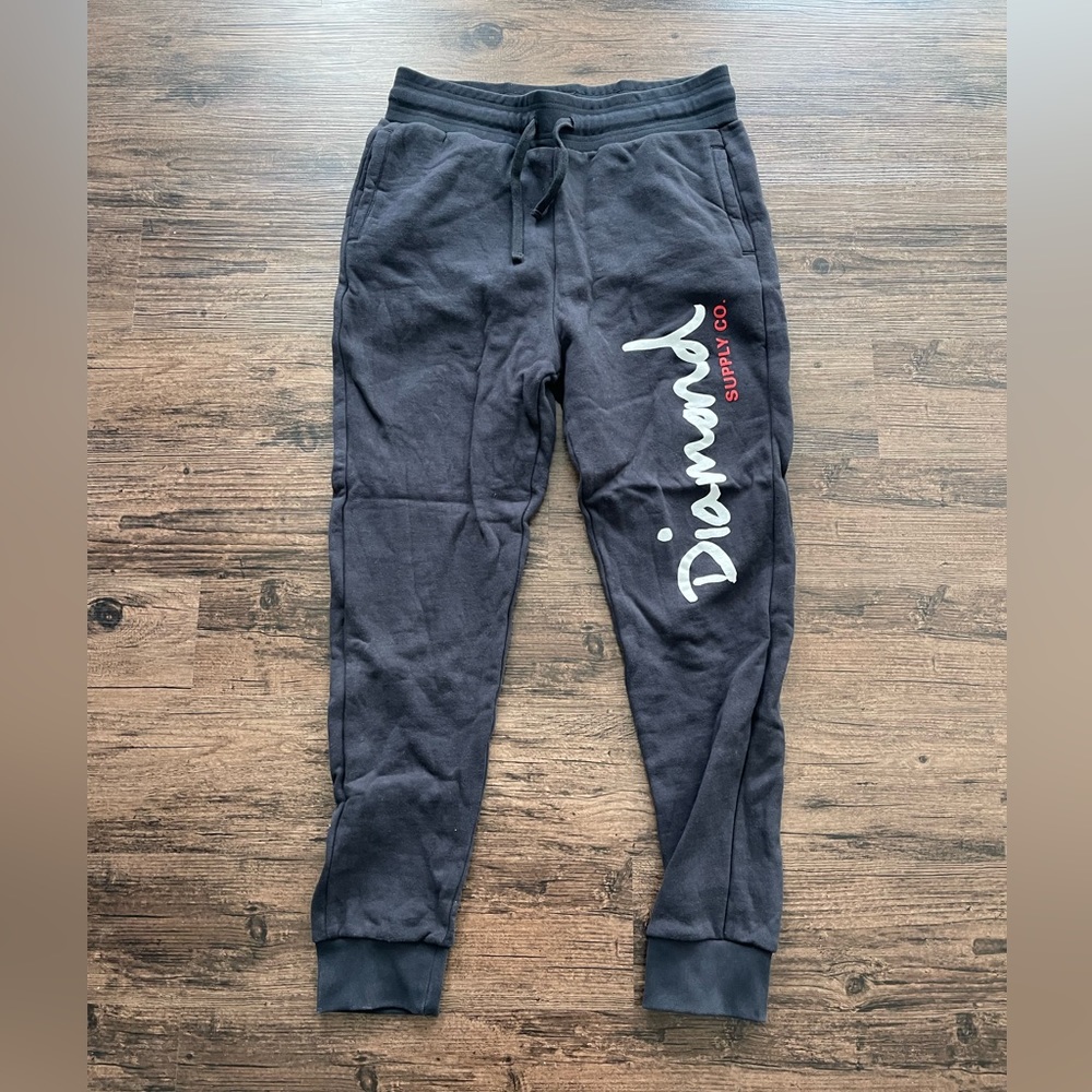Diamondsupplyco sweatpant jogger size large